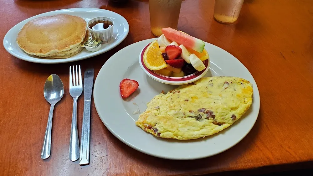 Bacon and Cheddar Omelette