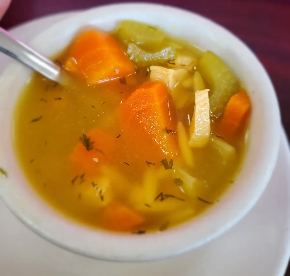 Chicken Orzo Soup of the Day