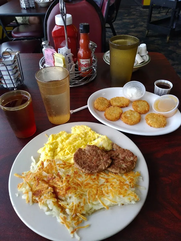 Joe's Special 3 with Potato Pancakes